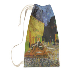 Cafe Terrace at Night (Van Gogh 1888) Laundry Bags - Small