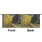 Cafe Terrace at Night (Van Gogh 1888) Small Zipper Pouch Approval (Front and Back)