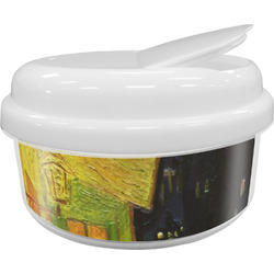 Cafe Terrace at Night (Van Gogh 1888) Snack Container