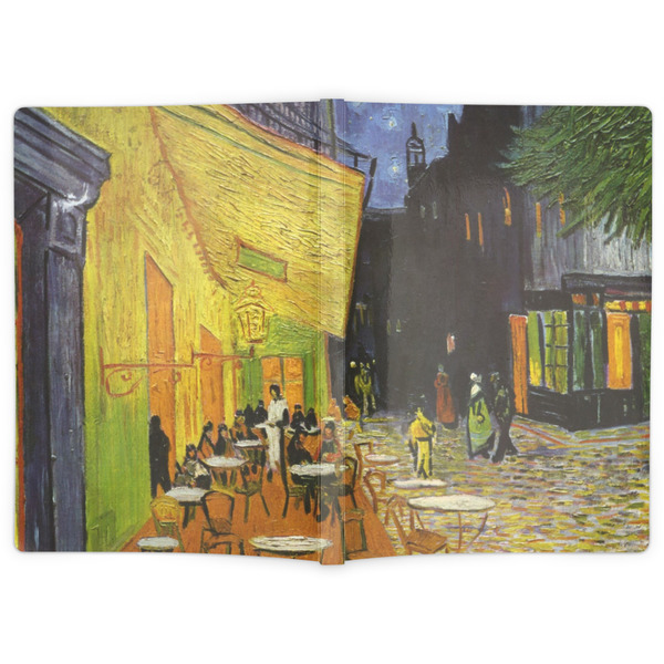 Cafe Terrace at Night (Van Gogh 1888) Soft Cover Journal - Apvl