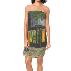 Cafe Terrace at Night (Van Gogh 1888) Spa / Bath Wrap