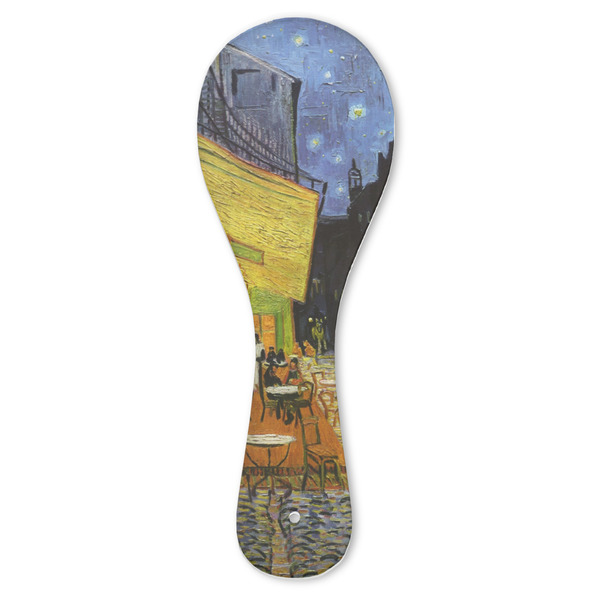 Custom Cafe Terrace at Night (Van Gogh 1888) Ceramic Spoon Rest