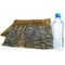 Cafe Terrace at Night (Van Gogh 1888) Sports Towel Folded with Water Bottle