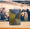 Cafe Terrace at Night (Van Gogh 1888) Stainless Steel Flask - LIFESTYLE 2