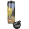 Cafe Terrace at Night (Van Gogh 1888) Stainless Steel Skinny Tumbler
