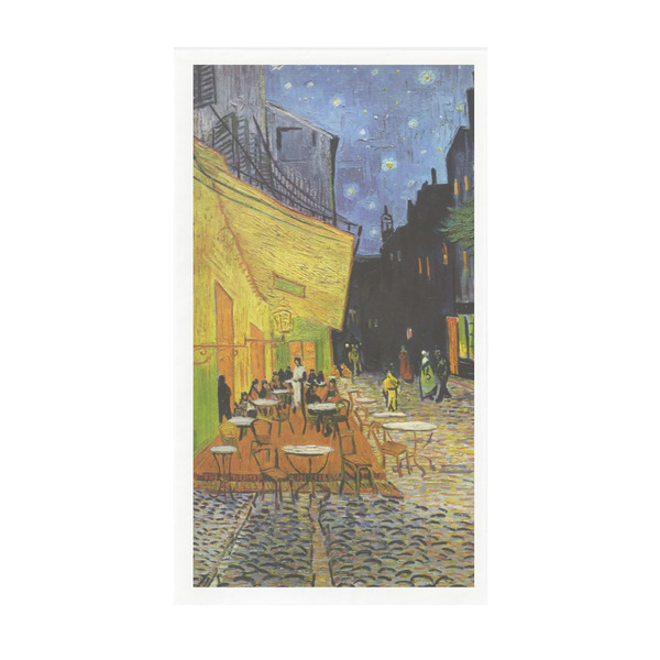 Custom Cafe Terrace at Night (Van Gogh 1888) Guest Towels - Full Color - Standard