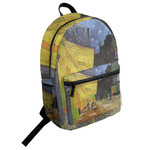 Cafe Terrace at Night (Van Gogh 1888) Student Backpack
