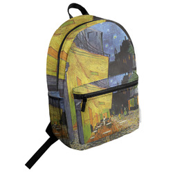 Cafe Terrace at Night (Van Gogh 1888) Student Backpack