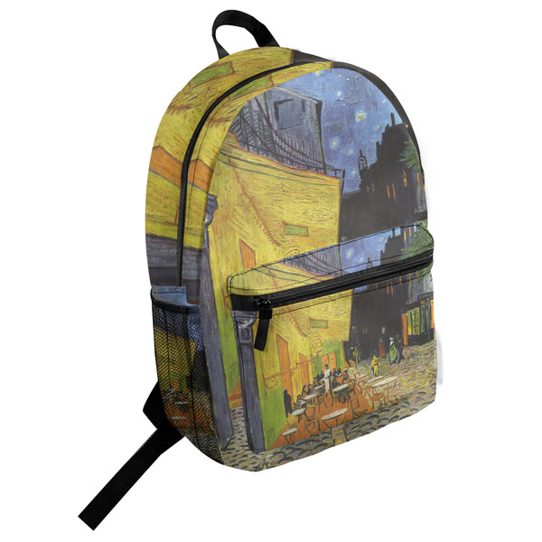 Custom Cafe Terrace at Night (Van Gogh 1888) Student Backpack