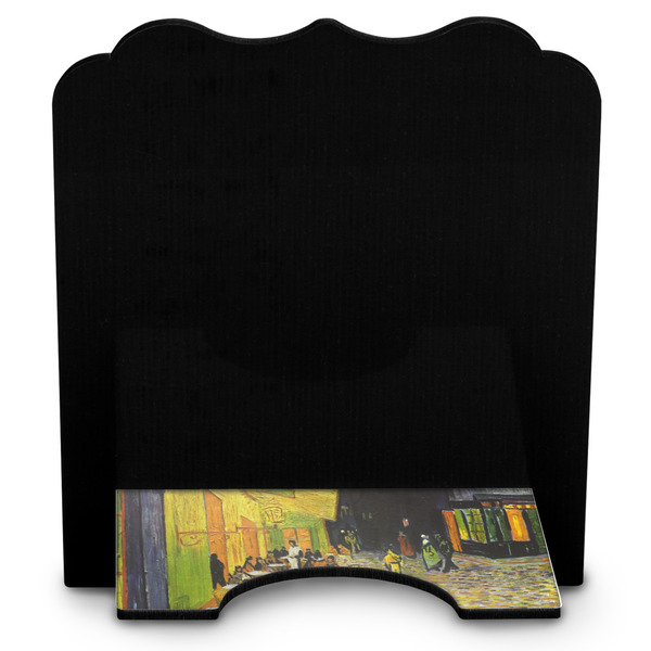 Cafe Terrace at Night (Van Gogh 1888) Stylized Tablet Stand - Back