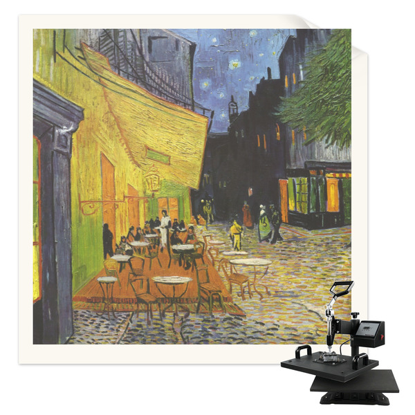 Custom Cafe Terrace at Night (Van Gogh 1888) Sublimation Transfer - Pocket