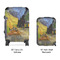 Cafe Terrace at Night (Van Gogh 1888) Suitcase Set 4 - APPROVAL