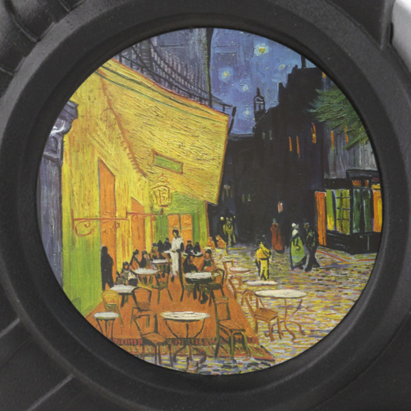 Cafe Terrace at Night (Van Gogh 1888) Tape Measure - 25ft - Detail