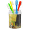 Cafe Terrace at Night (Van Gogh 1888) Toothbrush Holder - Front