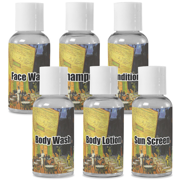 Custom Cafe Terrace at Night (Van Gogh 1888) Travel Bottles