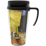 Cafe Terrace at Night (Van Gogh 1888) Acrylic Travel Mug with Handle