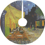 Cafe Terrace at Night (Van Gogh 1888) Tree Skirt