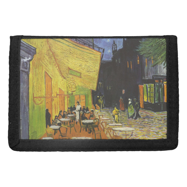 Custom Cafe Terrace at Night (Van Gogh 1888) Trifold Wallet
