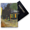 Cafe Terrace at Night (Van Gogh 1888) Vinyl Passport Holder - Front