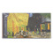Cafe Terrace at Night (Van Gogh 1888) Wall Mounted Coat Hanger - Front View