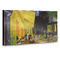 Cafe Terrace at Night (Van Gogh 1888) Wall Mounted Coat Hanger - Side View