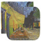 Cafe Terrace at Night (Van Gogh 1888) Washcloth / Face Towels