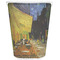 Cafe Terrace at Night (Van Gogh 1888) Waste Basket - White - Front