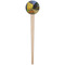 Cafe Terrace at Night (Van Gogh 1888) Wooden 4" Food Pick - Round - Single Pick