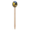 Cafe Terrace at Night (Van Gogh 1888) Wooden Food Pick - Oval - Single Pick