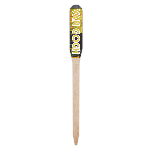 Cafe Terrace at Night (Van Gogh 1888) Wooden Food Pick - Paddle - Single Pick