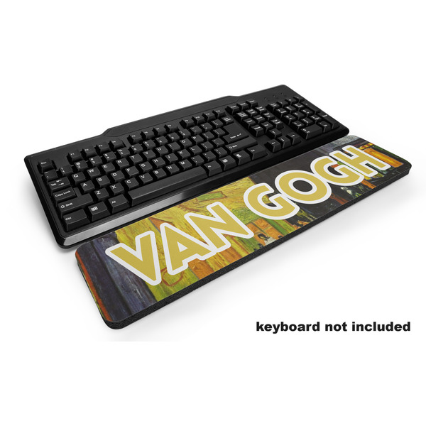 Custom Cafe Terrace at Night (Van Gogh 1888) Keyboard Wrist Rest