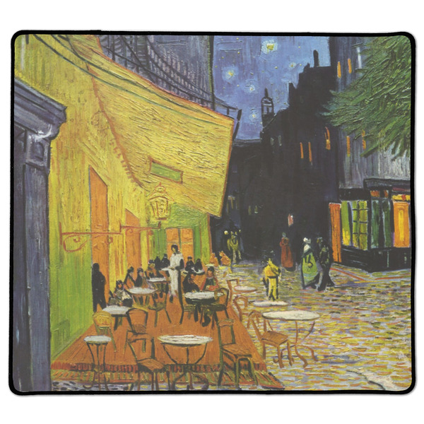 Custom Cafe Terrace at Night (Van Gogh 1888) XL Gaming Mouse Pad - 18" x 16"