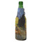 Cafe Terrace at Night (Van Gogh 1888) Zipper Bottle Cooler - ANGLE (bottle)