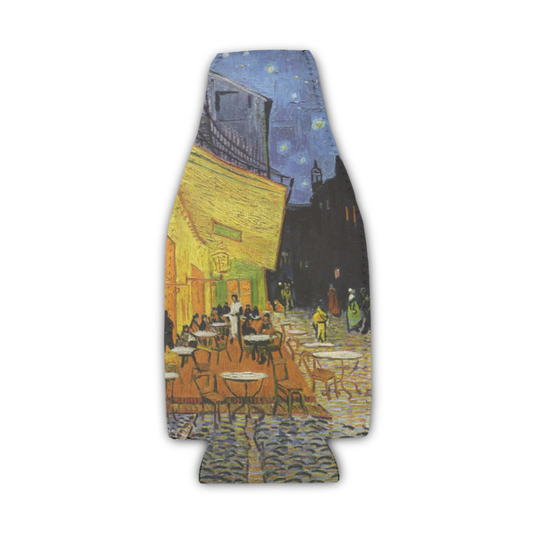 Custom Cafe Terrace at Night (Van Gogh 1888) Zipper Bottle Cooler