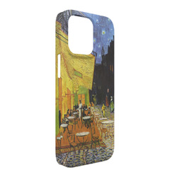 Cafe Terrace at Night (Van Gogh 1888) iPhone Case - Plastic - iPhone 13 Pro Max
