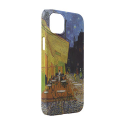 Cafe Terrace at Night (Van Gogh 1888) iPhone Case - Plastic - iPhone 14