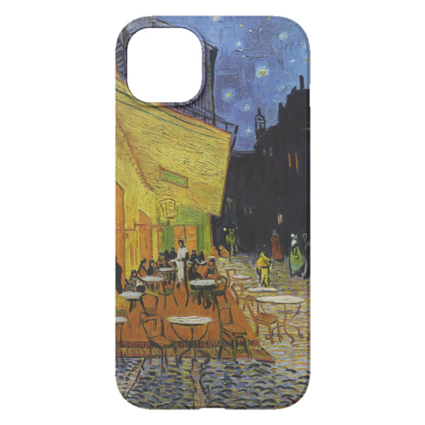 Cafe Terrace at Night (Van Gogh 1888) iPhone 14 Plus Case - Back