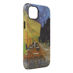Cafe Terrace at Night (Van Gogh 1888) iPhone Case - Rubber Lined - iPhone 14 Plus