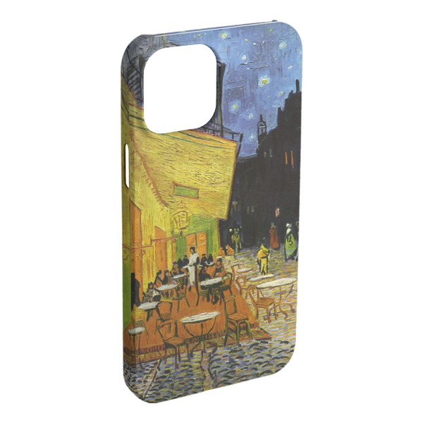 Custom Cafe Terrace at Night (Van Gogh 1888) iPhone Case - Plastic - iPhone 15 Pro Max
