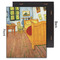 The Bedroom in Arles (Van Gogh 1888) 11x14 Wood Print - Front & Back View