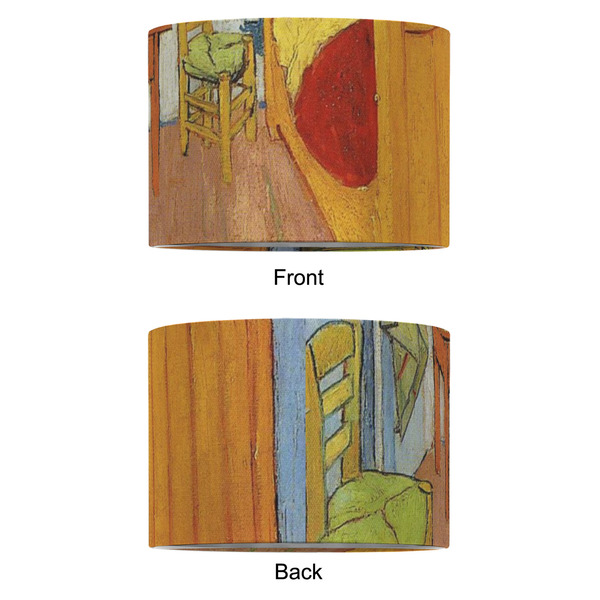 The Bedroom in Arles (Van Gogh 1888) 12" Drum Lampshade - APPROVAL (Fabric)