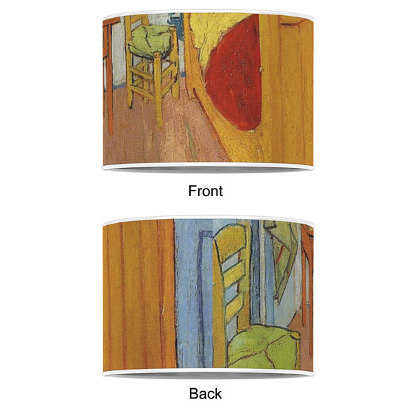 The Bedroom in Arles (Van Gogh 1888) 12" Drum Lampshade - APPROVAL (Poly Film)