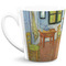 The Bedroom in Arles (Van Gogh 1888) 12 Oz Latte Mug - Front Full