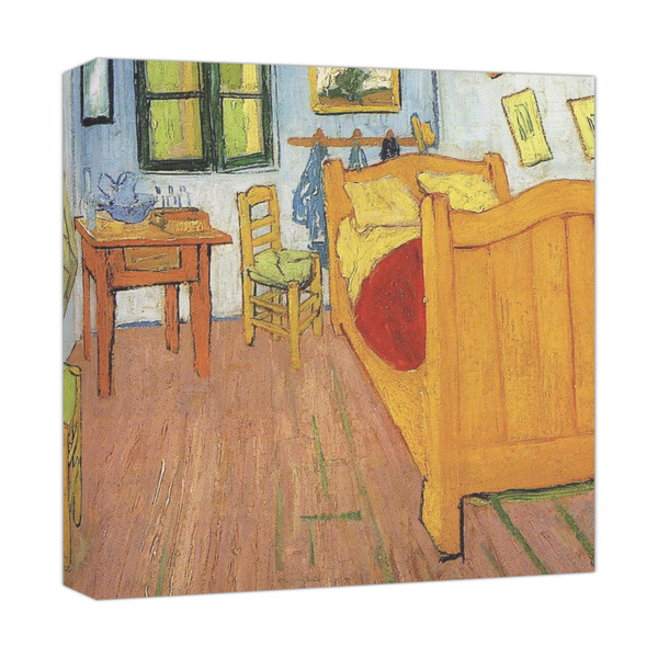 Custom The Bedroom in Arles (Van Gogh 1888) Canvas Print - 12x12