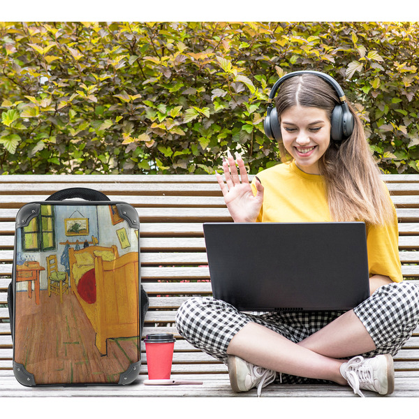 The Bedroom in Arles (Van Gogh 1888) 15" Backpack - LIFESTYLE