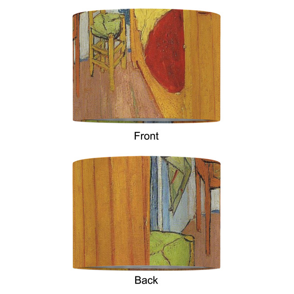 The Bedroom in Arles (Van Gogh 1888) 16" Drum Lampshade - Approval (Fabric)