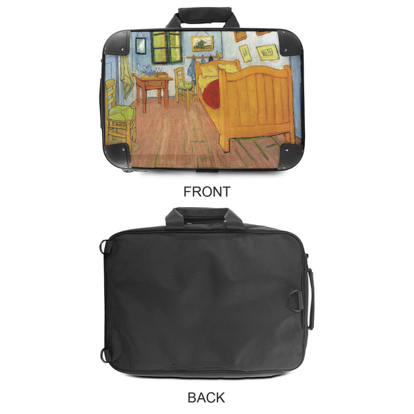 The Bedroom in Arles (Van Gogh 1888) 18" Laptop Briefcase - APPROVAL