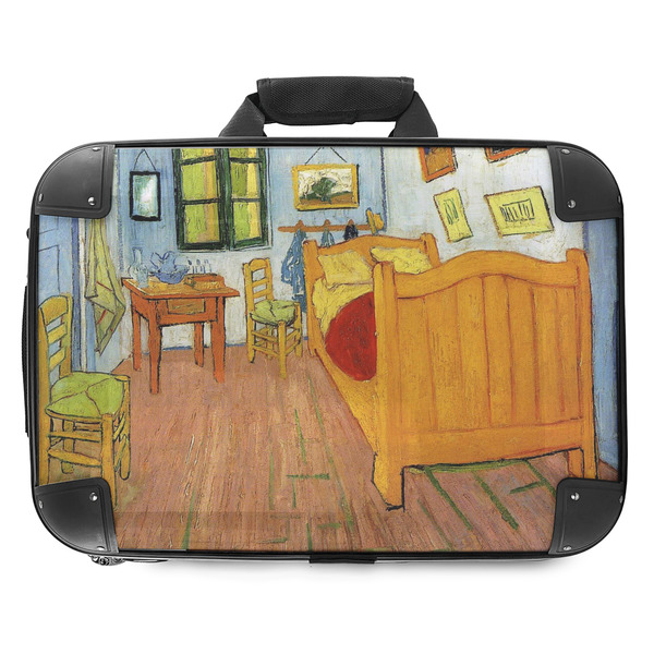 Custom The Bedroom in Arles (Van Gogh 1888) Hard Shell Briefcase - 18"