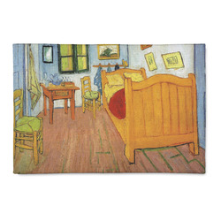 The Bedroom in Arles (Van Gogh 1888) 2' x 3' Patio Rug