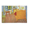 The Bedroom in Arles (Van Gogh 1888) 2'x3' Patio Rug - Front/Main